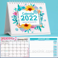 Desktop Solid Color Desktop Printing Desk 2022 Calendário